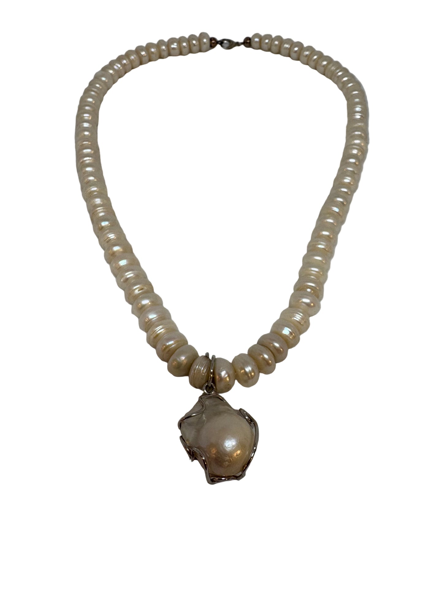 Collana in Perle Australiane e Barocche