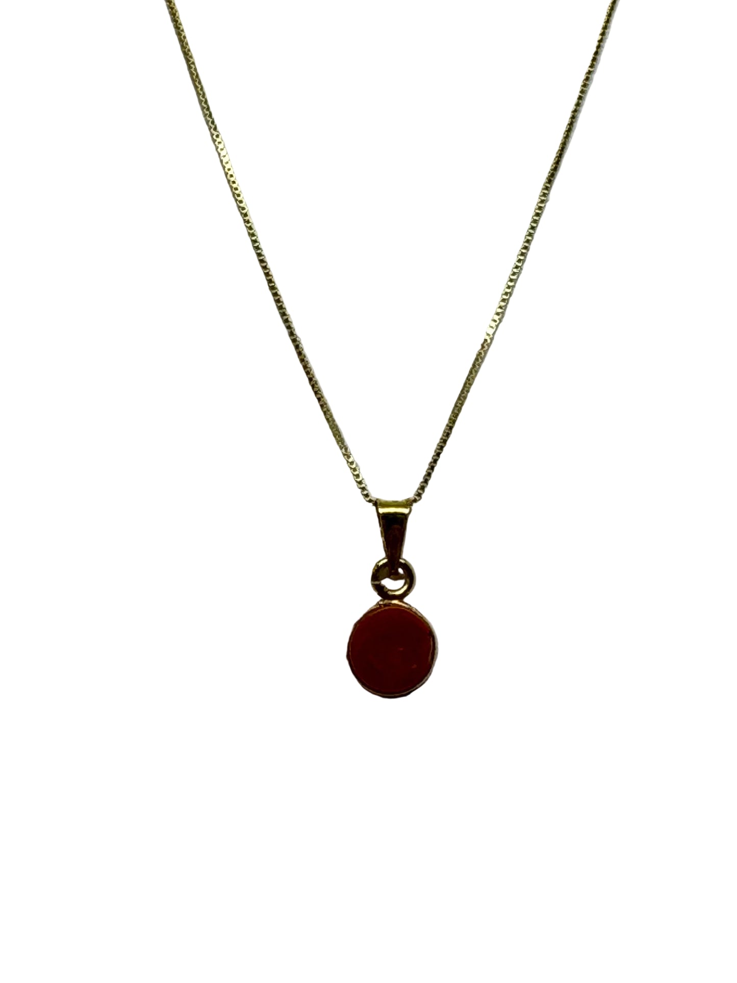 Pendente in Corallo "Cerchio"