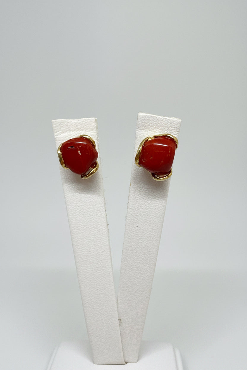Orecchini in Corallo