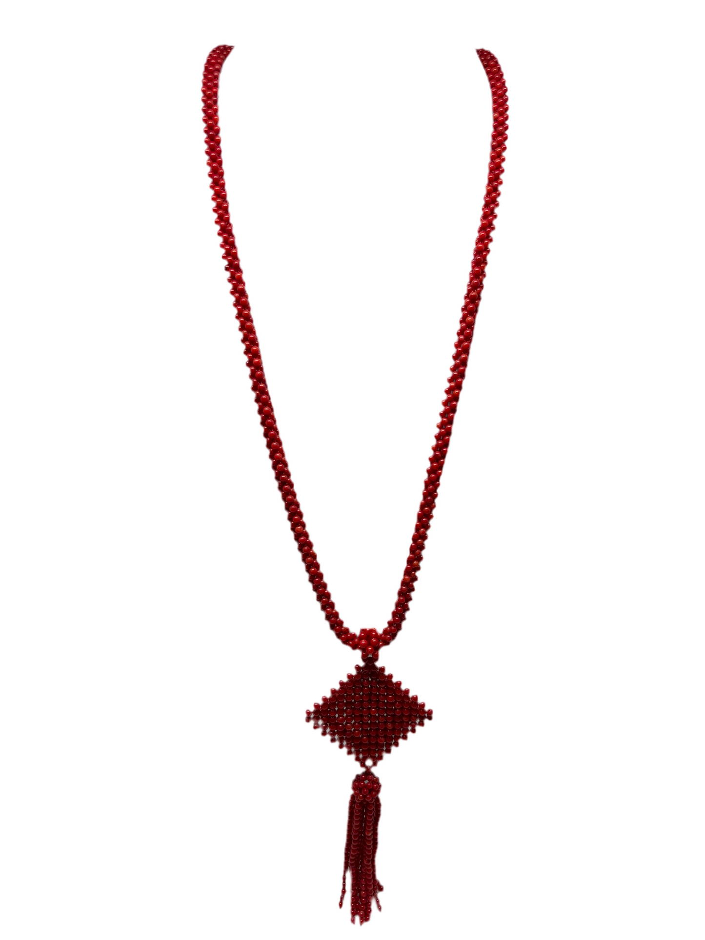 Collana in Corallo Bambù
