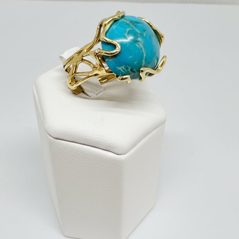 Anello in Turchese