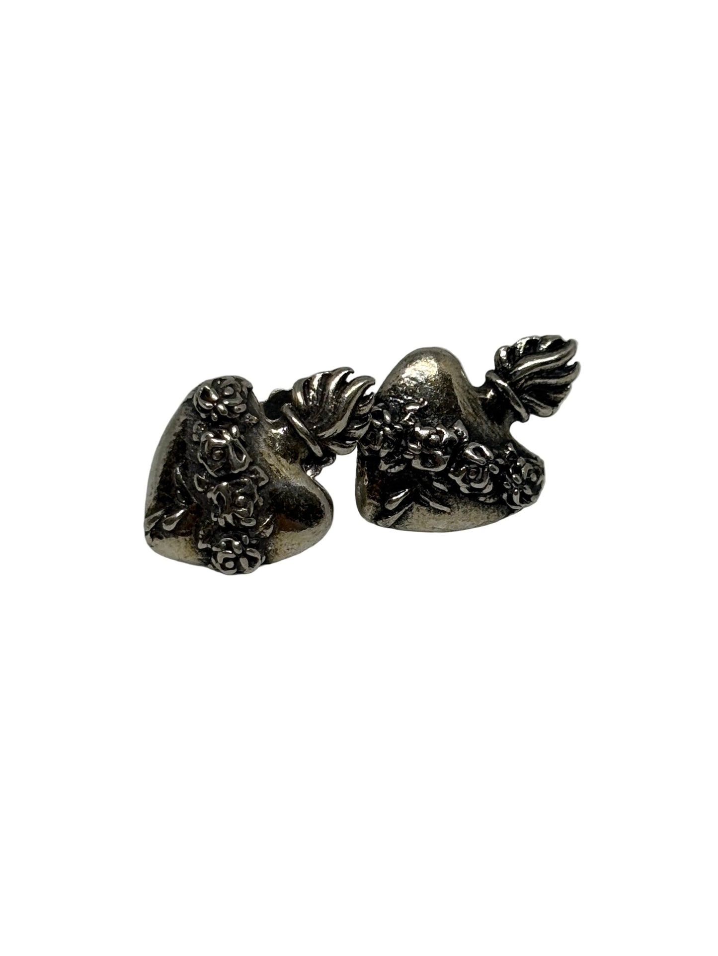Orecchini in Argento " Cuore Sacro"