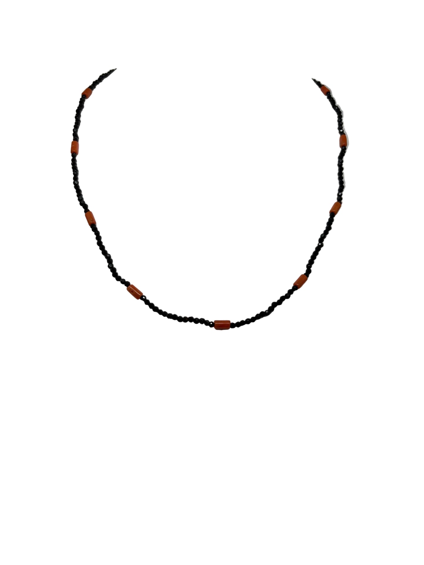 Collana in Agata e Corallo