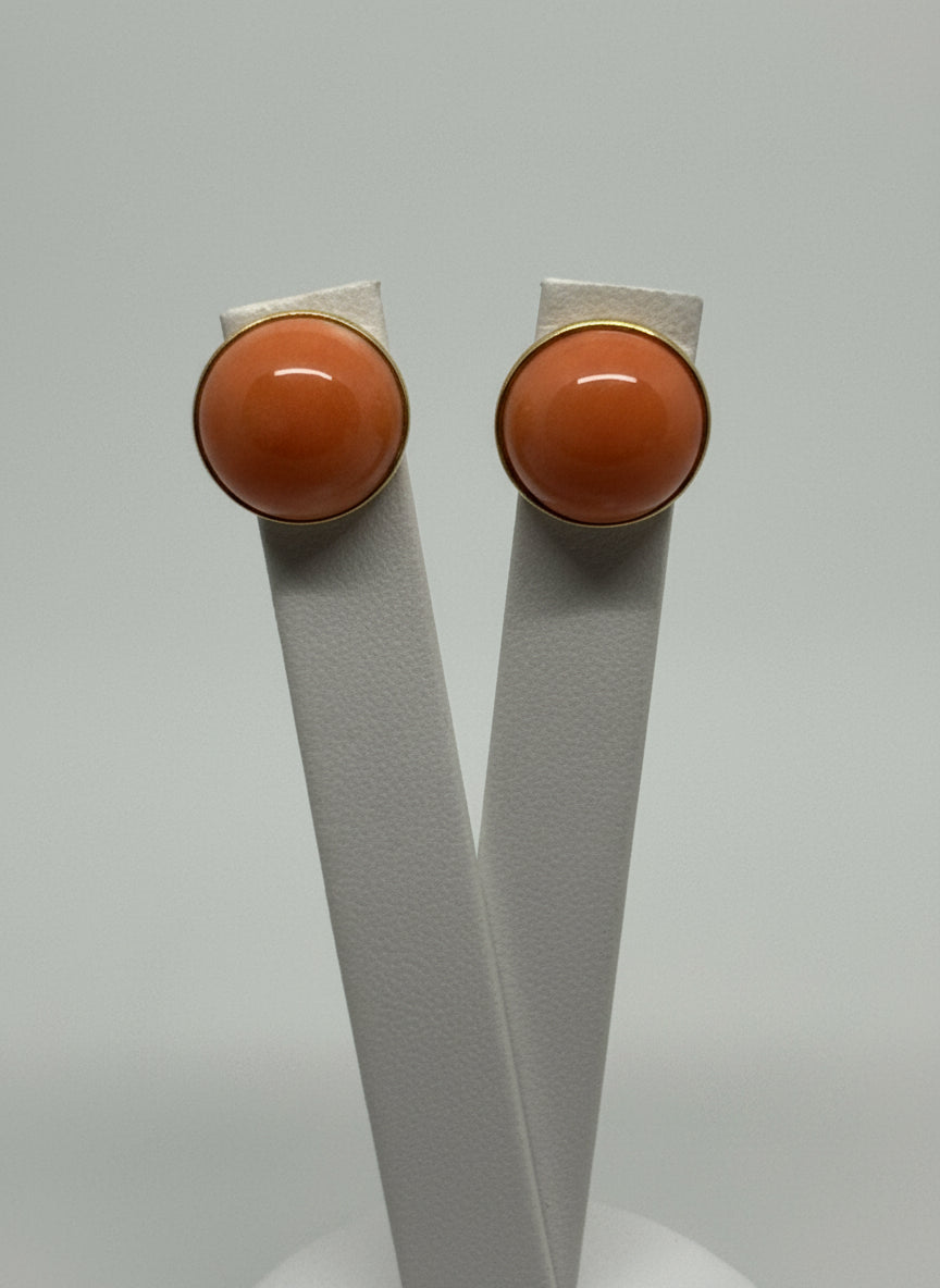 Orecchini in Corallo e Oro