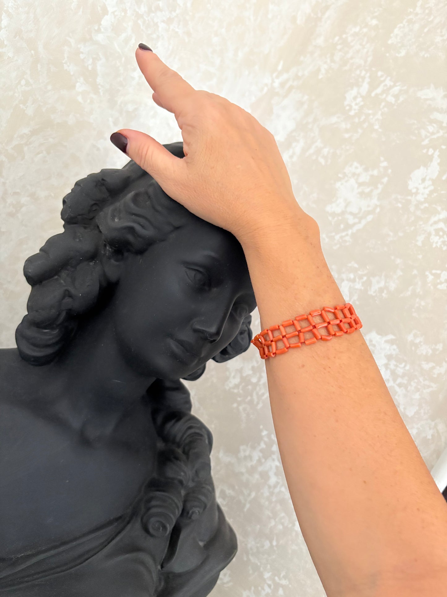Bracciale in corallo Antico