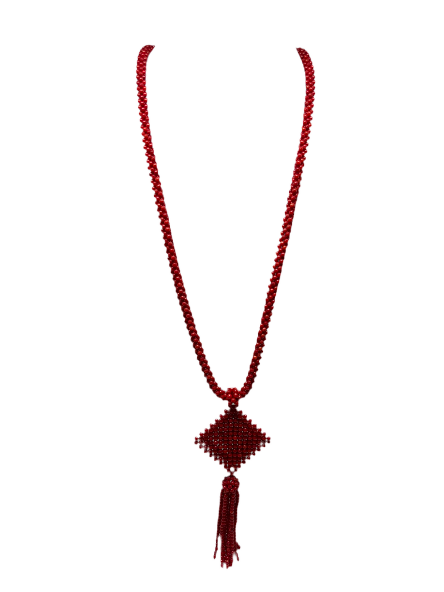 Collana in Corallo Bambù