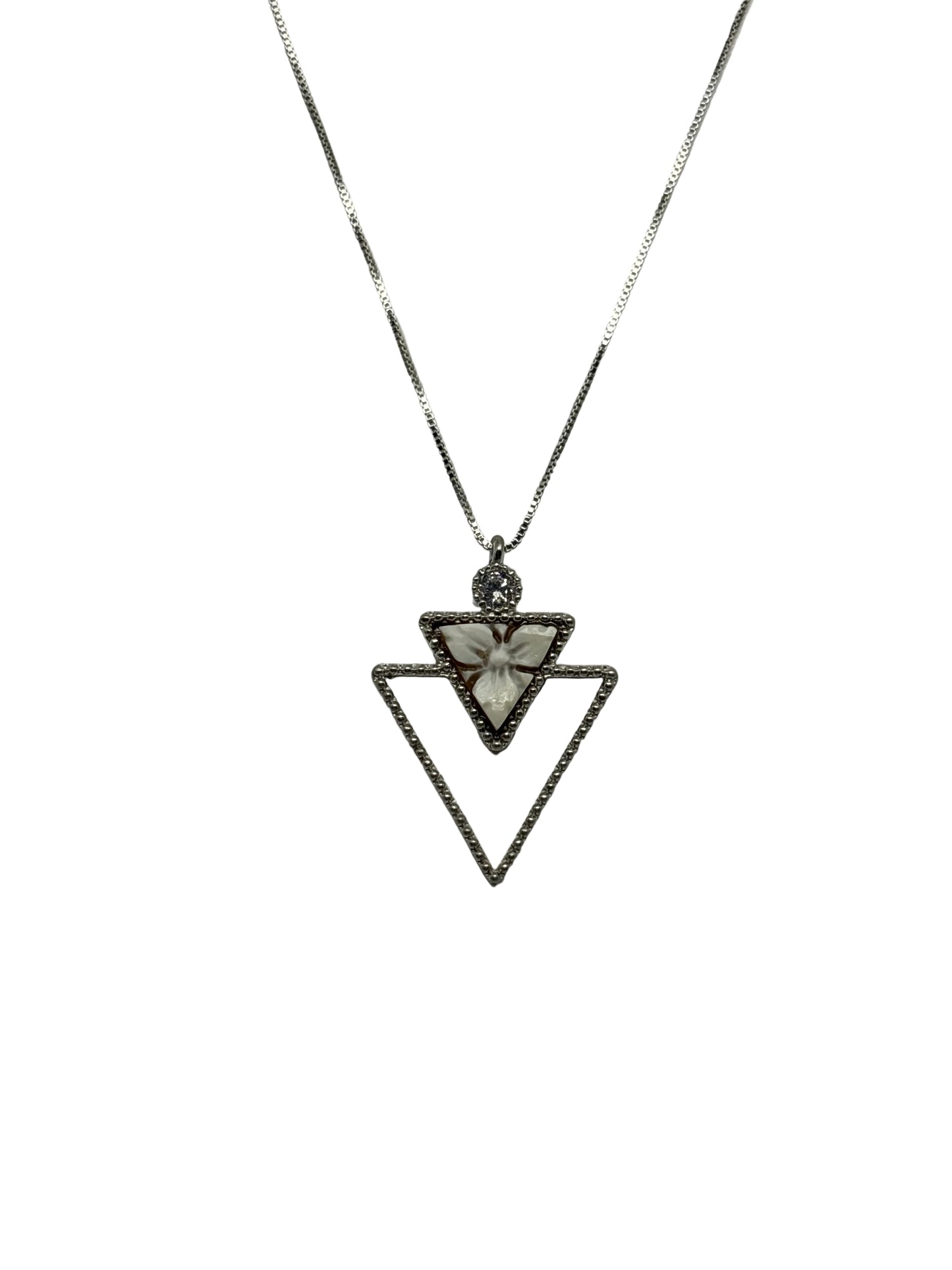 Collana in Cammeo incisione "Fiore"