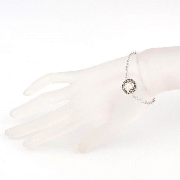 Italian Cameo Bracelet Sunrise Cameo Flowers