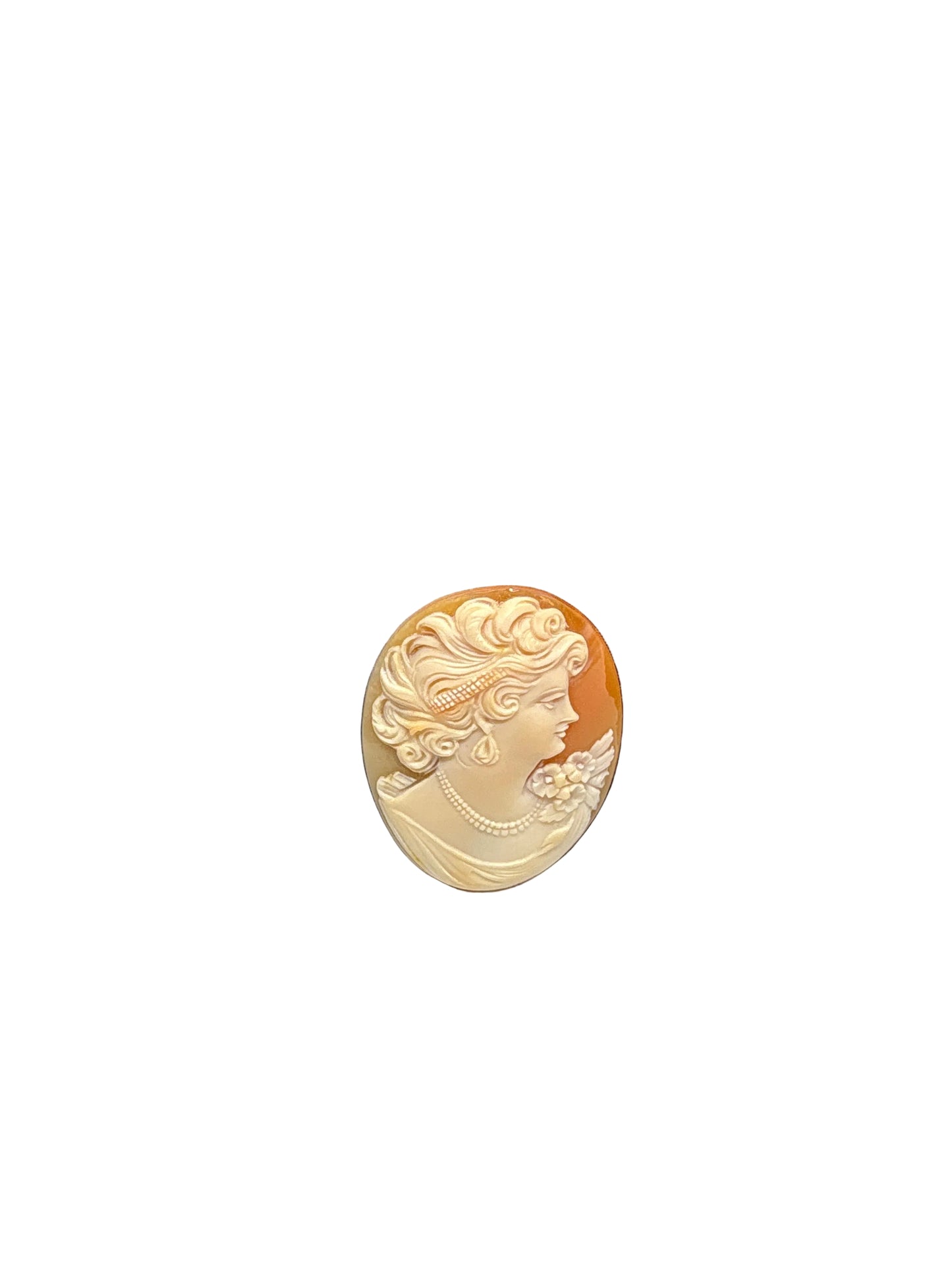 Cammeo Nudo Antico incisione Volto di Donna