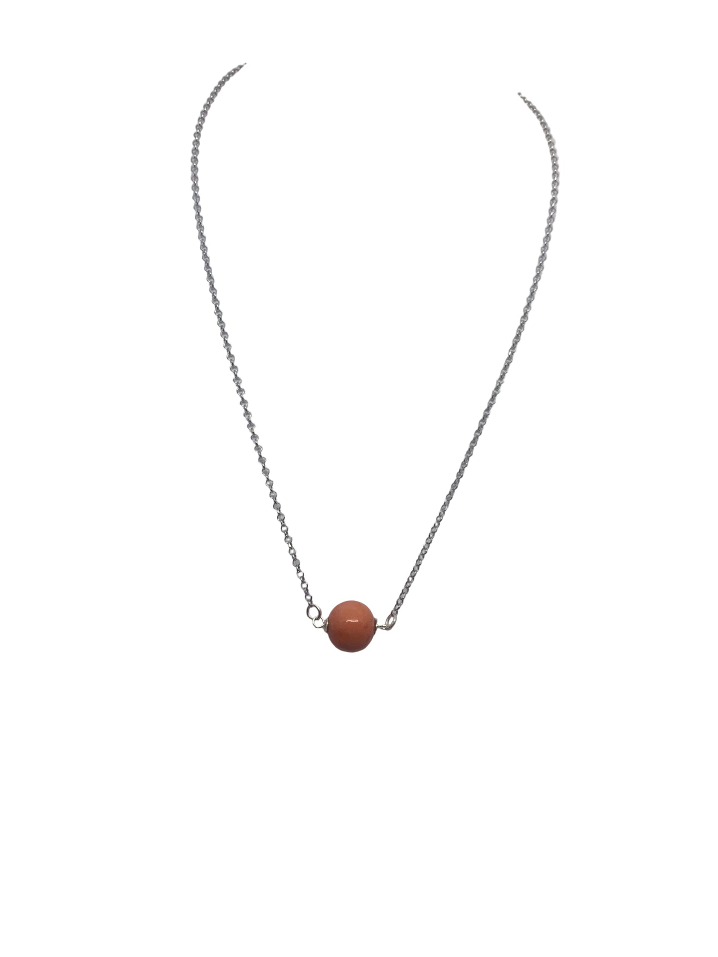 Collana in Argento e Corallo
