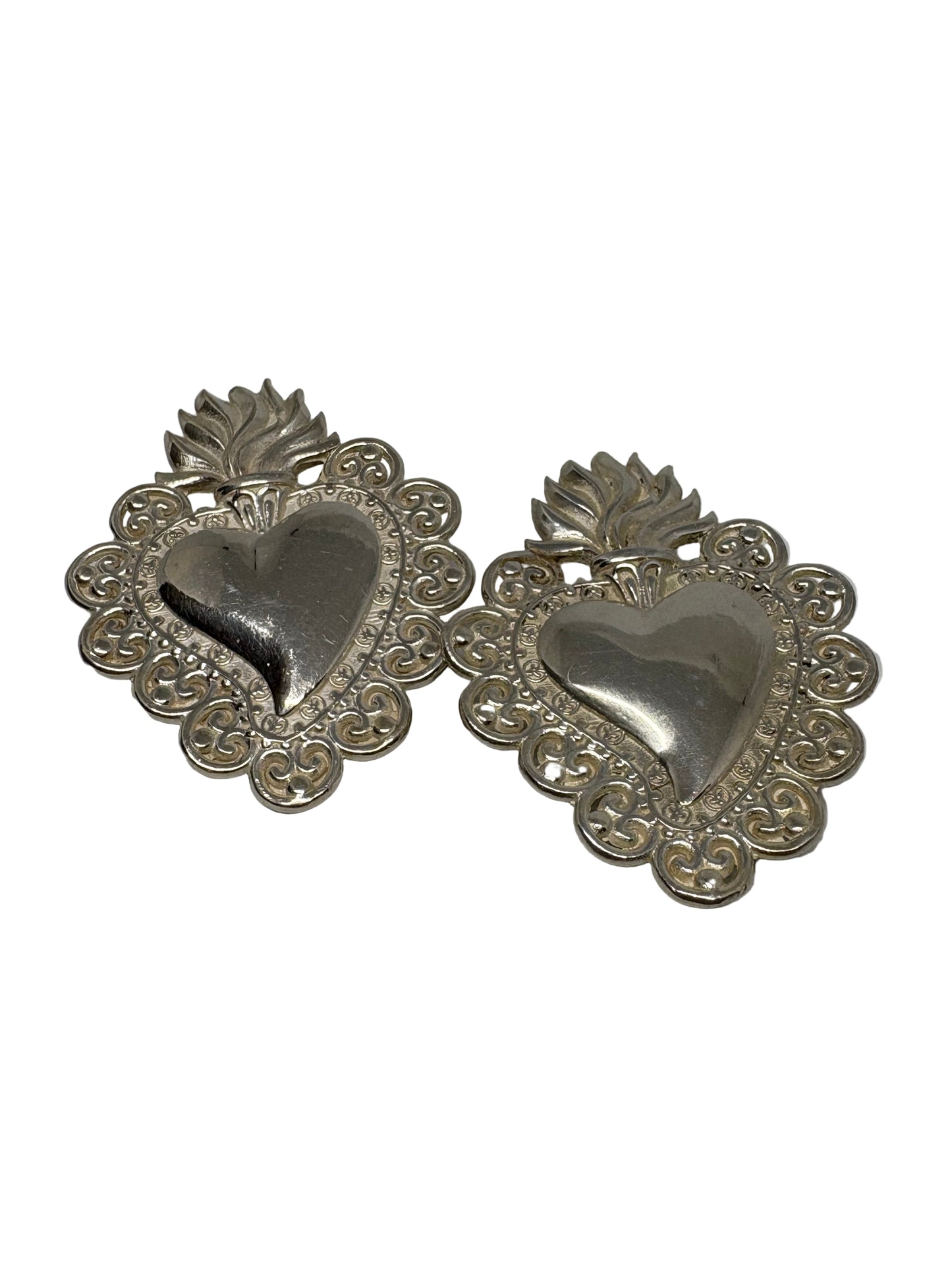 Orecchini in Argento "Cuore Sacro"