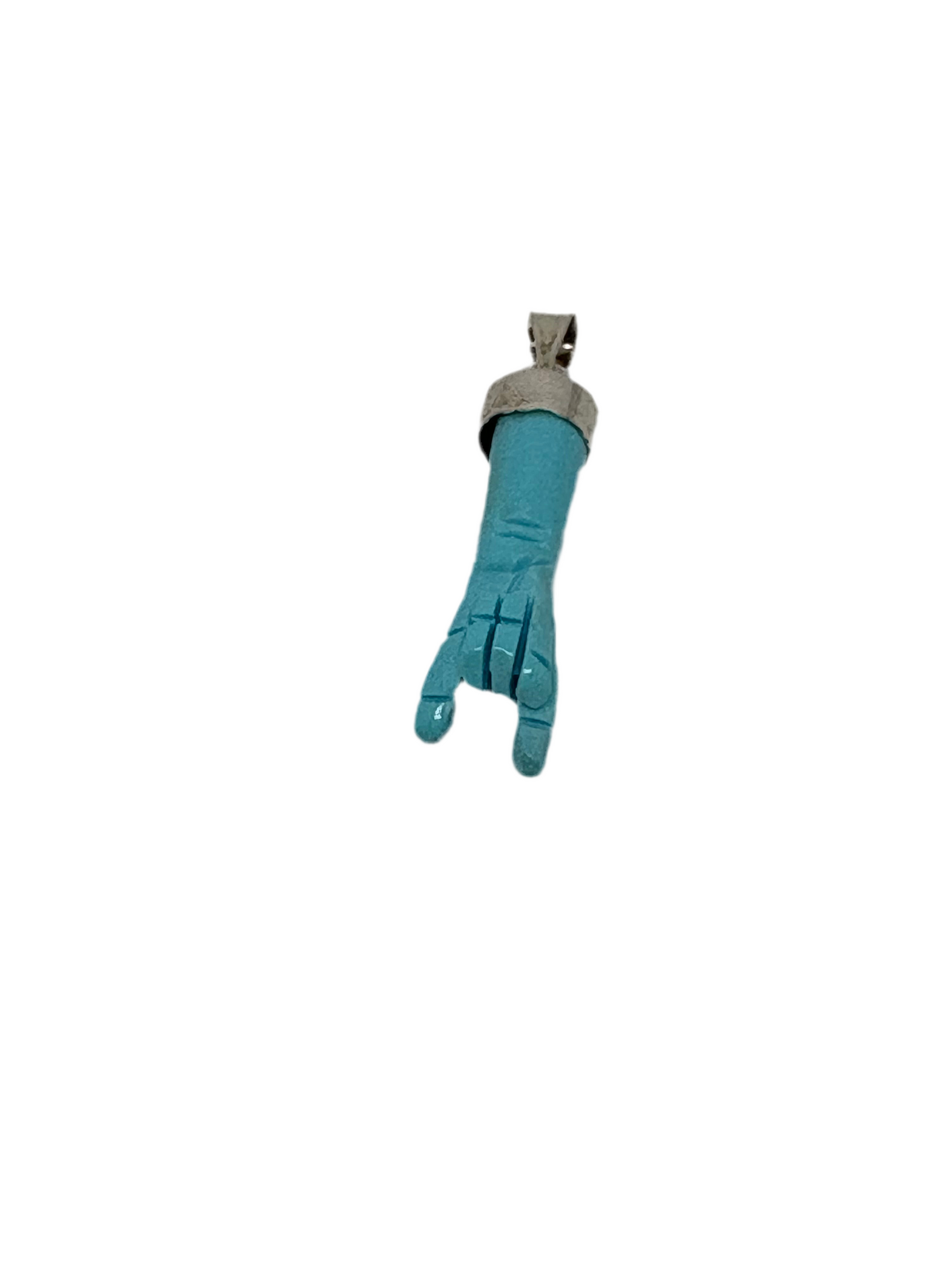 Pendente in Pasta di Turchese 'Corna'