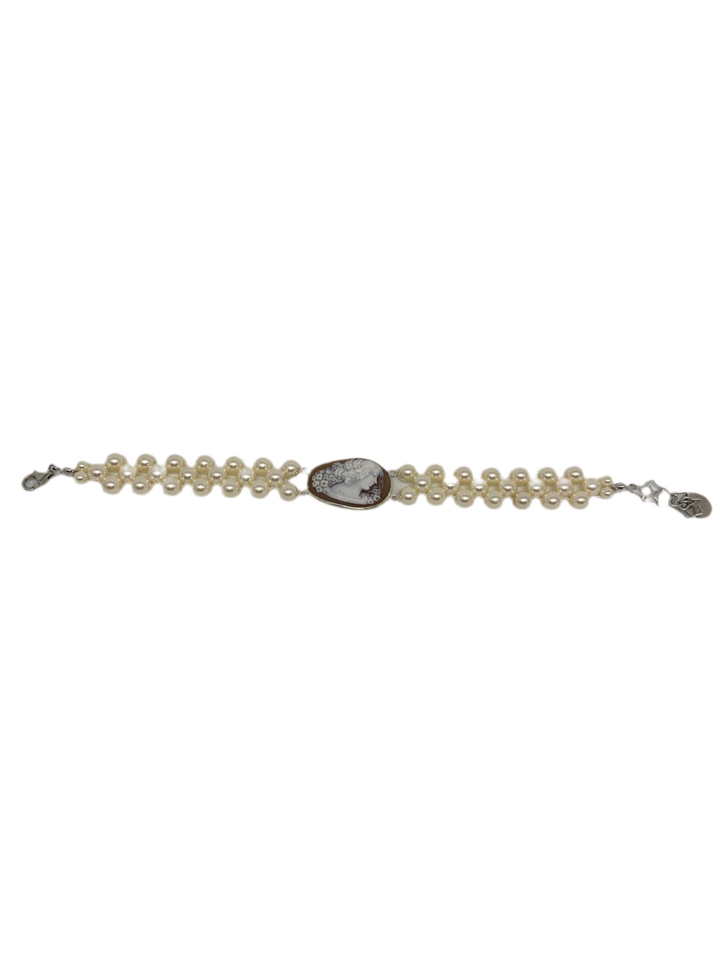 Bracciale in Cammeo Artistico Profilo di Donna