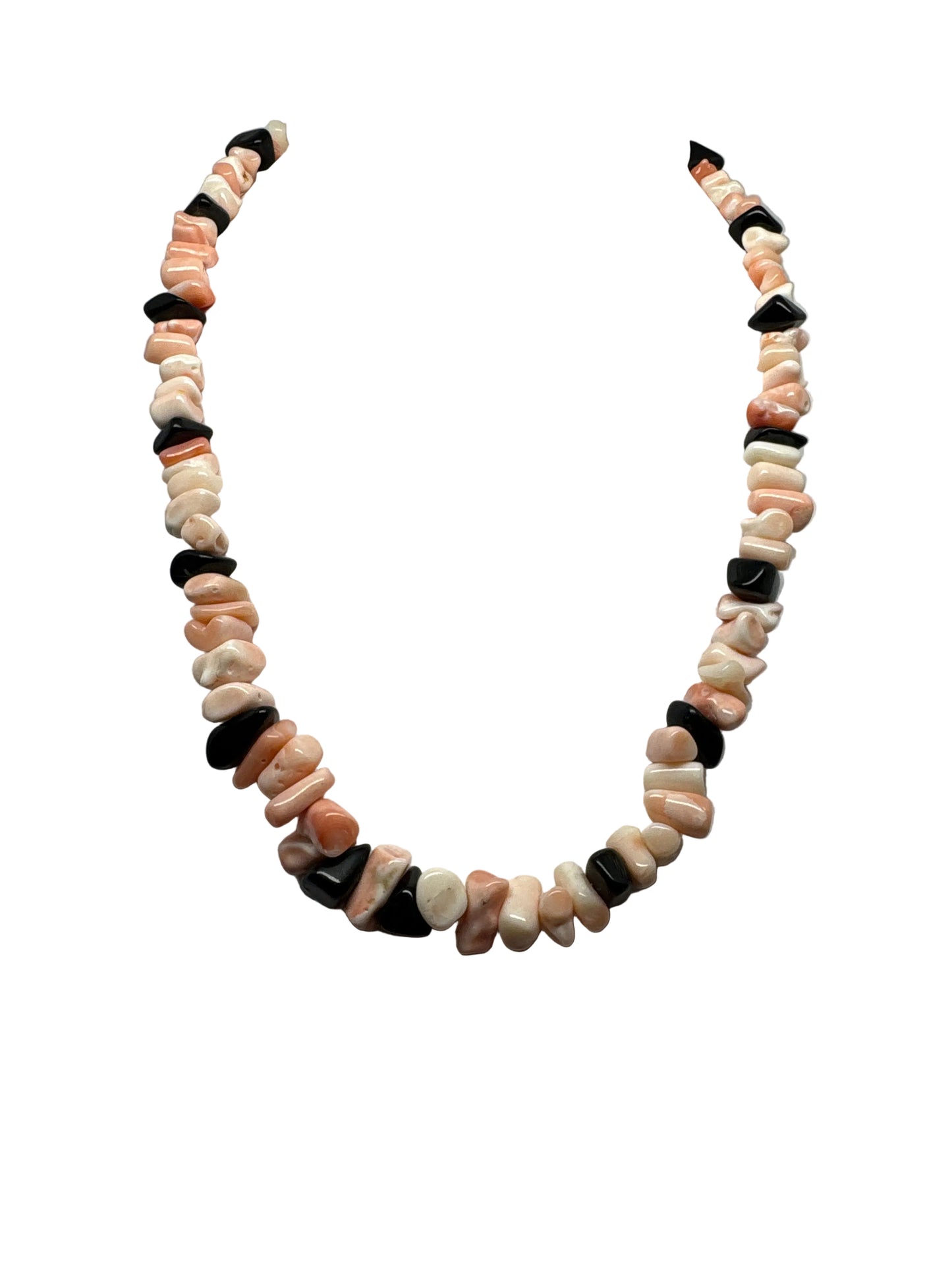 Collana in Corallo Rosa e Corallo Nero