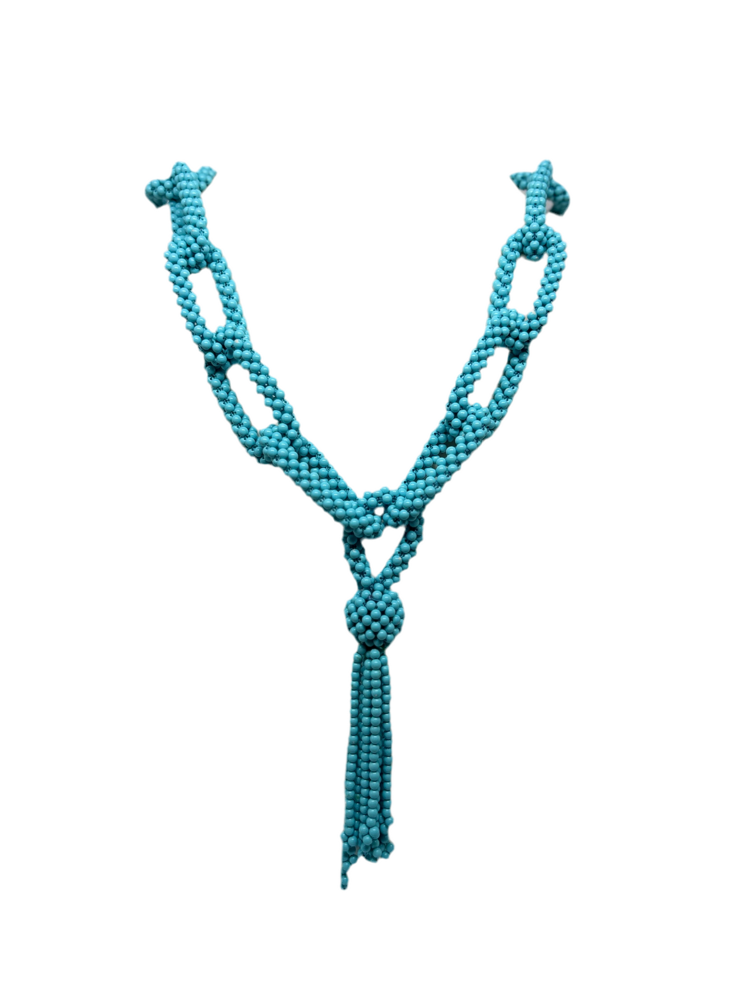 Collana in Tessito in Pasta di Turchese