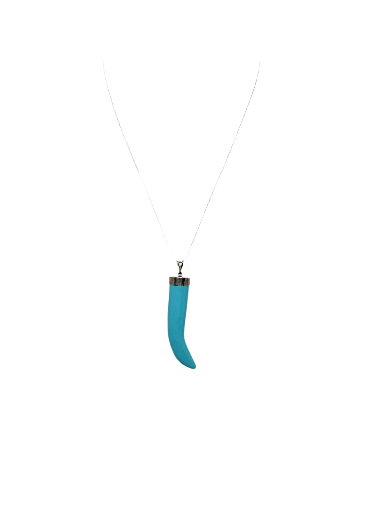Pendente in Pasta di Turchese 'Corno'