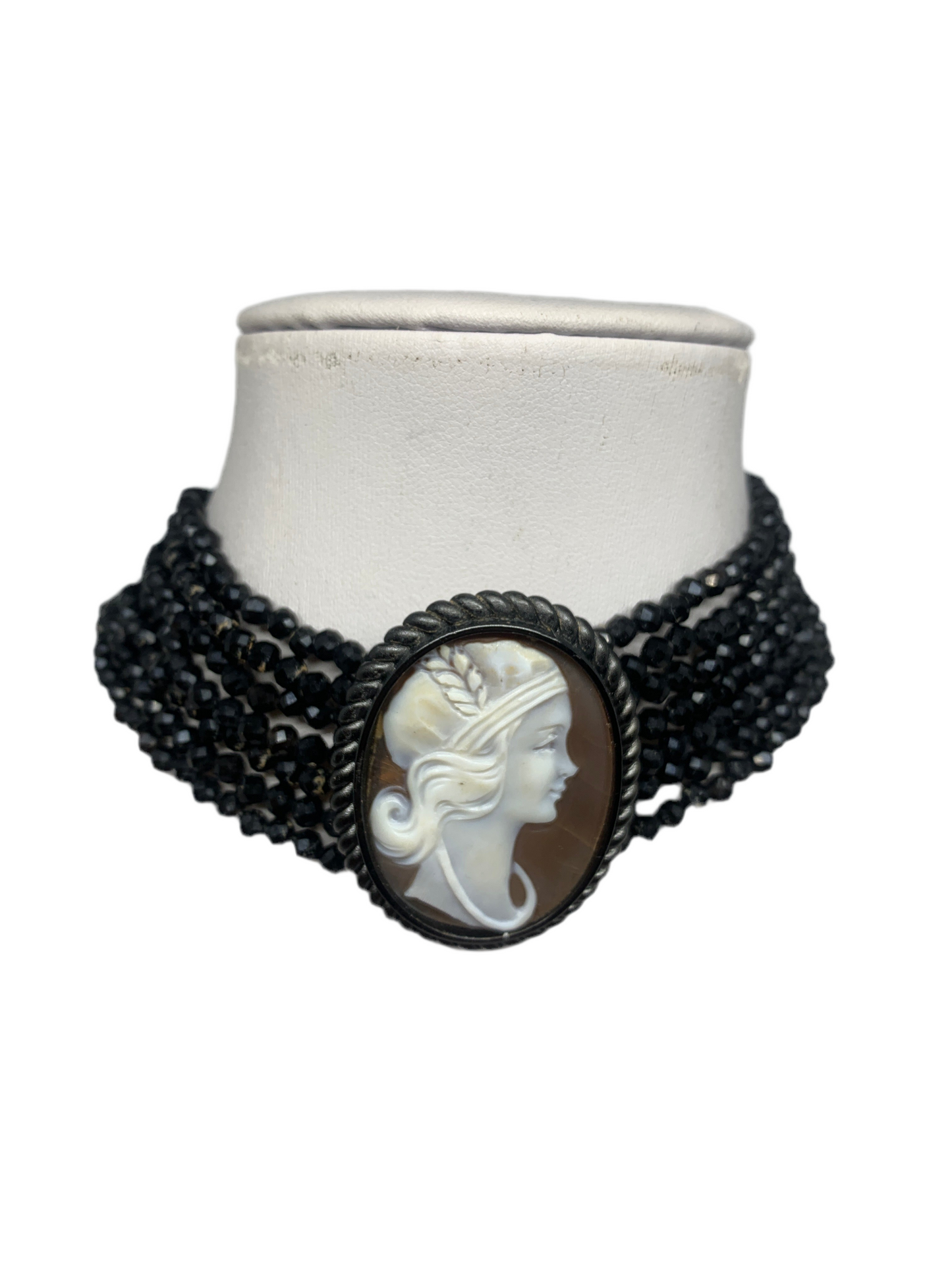 Collana in Cammeo "Cameo Italiano" Profilo di Donna
