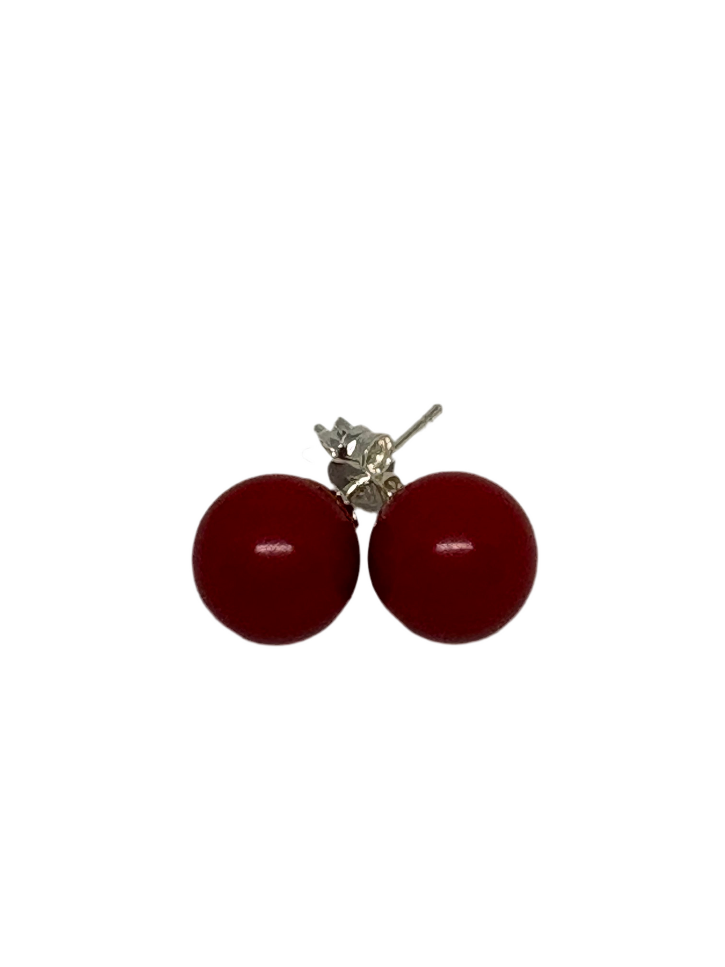 Orecchini in Corallo Bambù