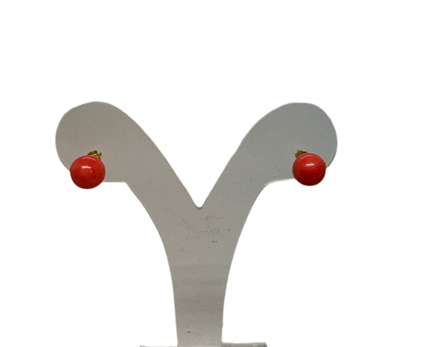 Orecchini in Corallo Bambù