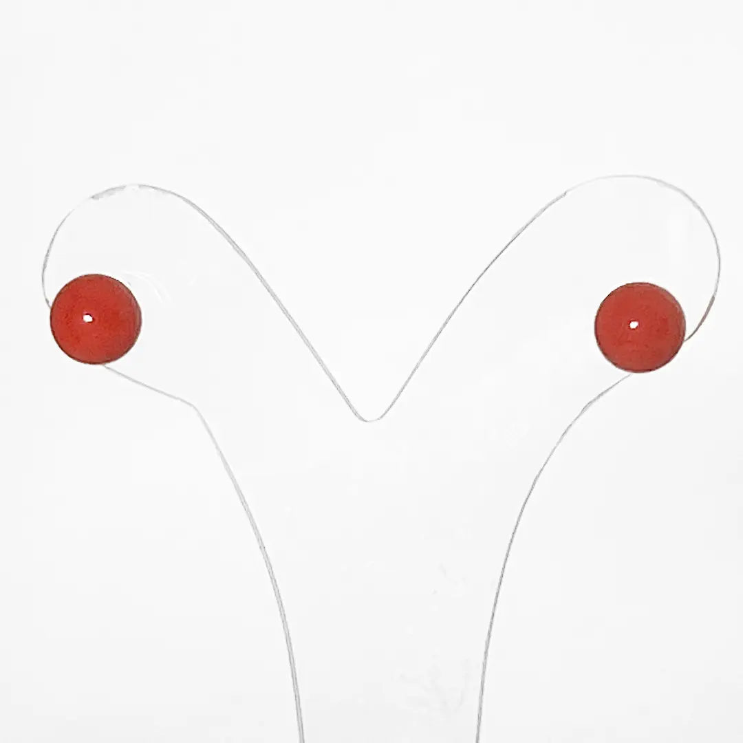 Orecchini in Corallo Rosso e Oro 18 Kt