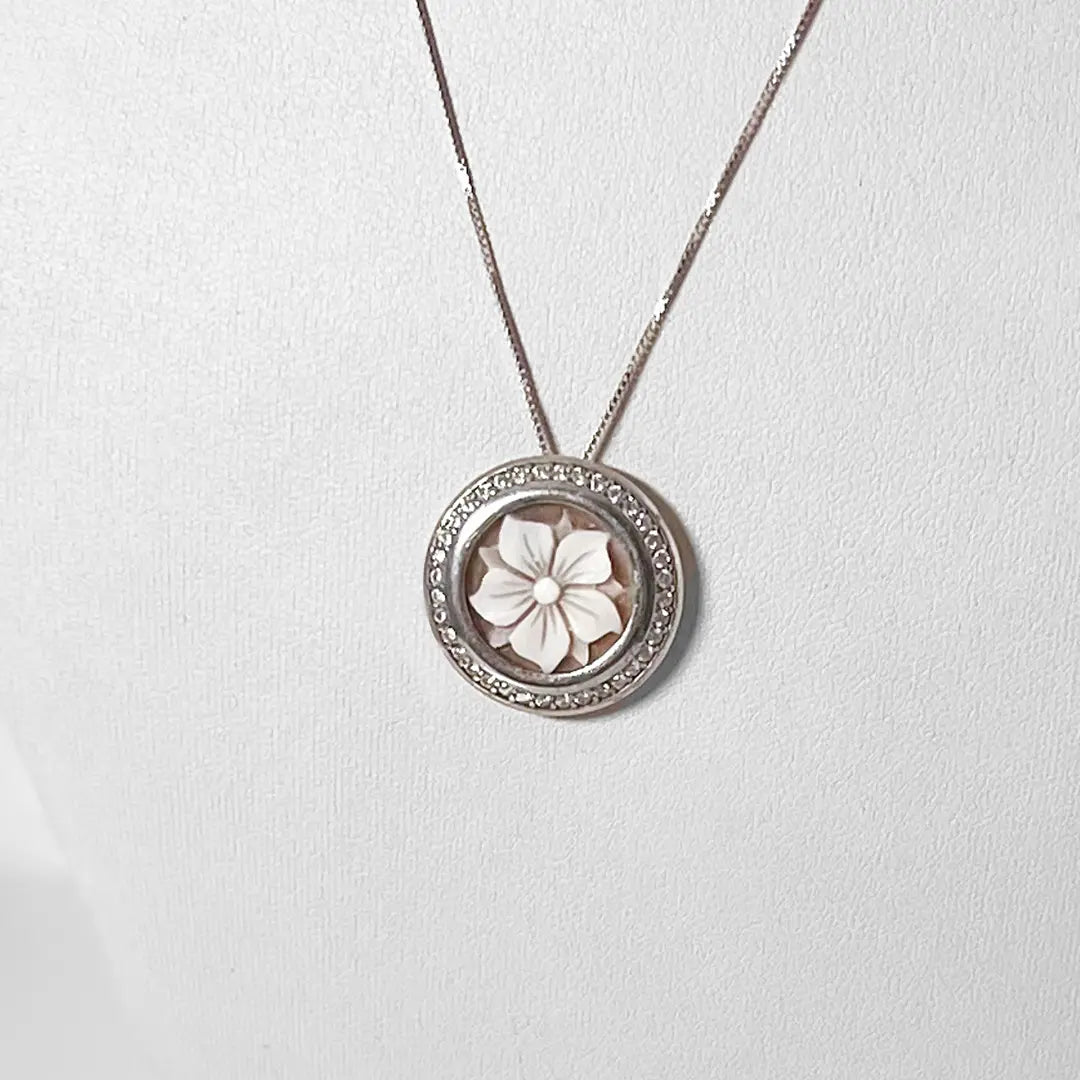 Collana Cammeo Fiore