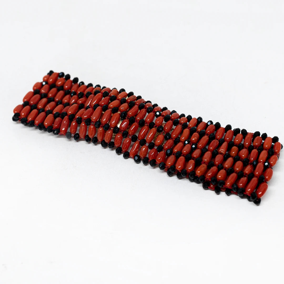 Bracciale in Corallo e Onice