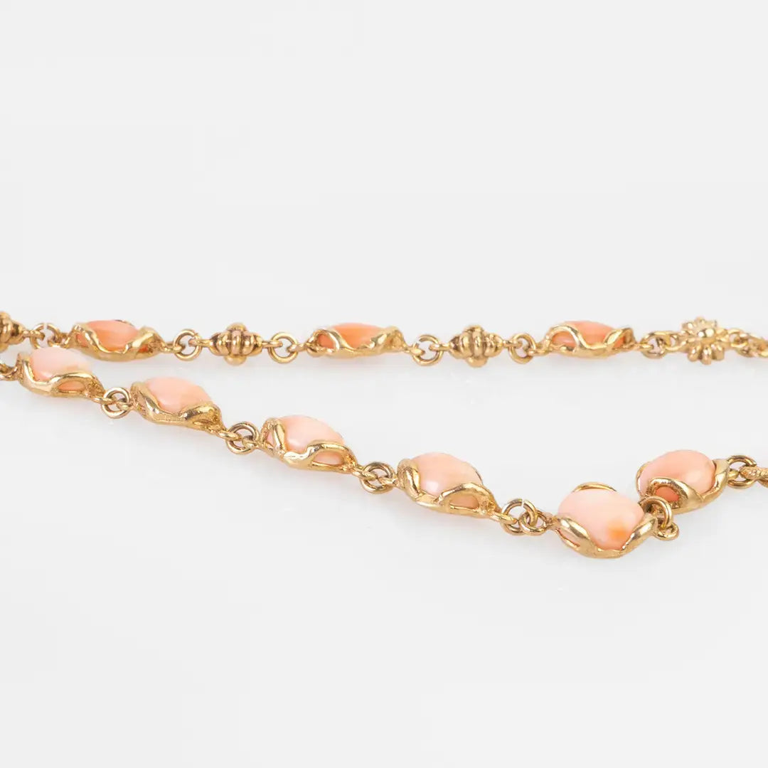 Pink Coral Bracelet