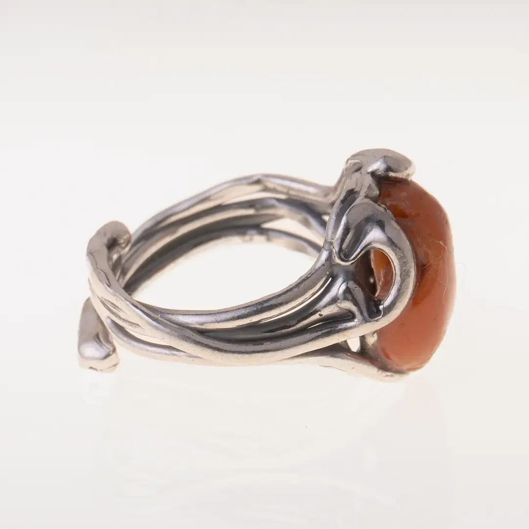 Red Coral Ring