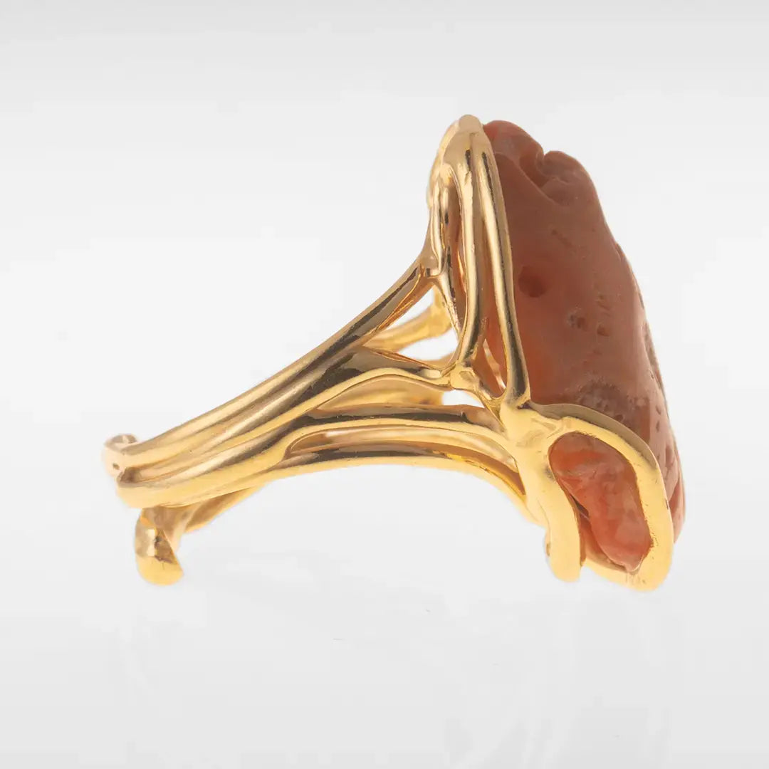 Red Coral Ring