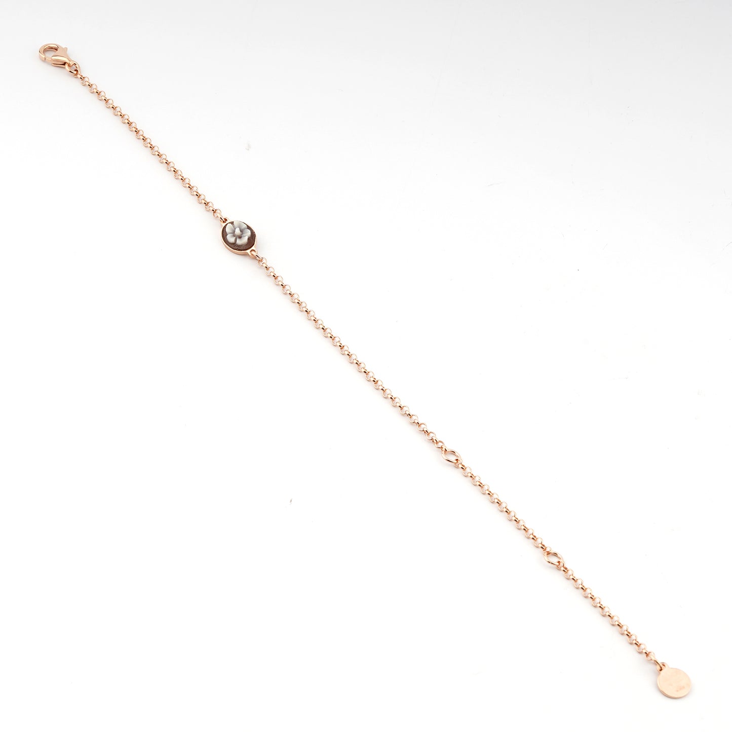 Colibri Cameo Flower Bracelet