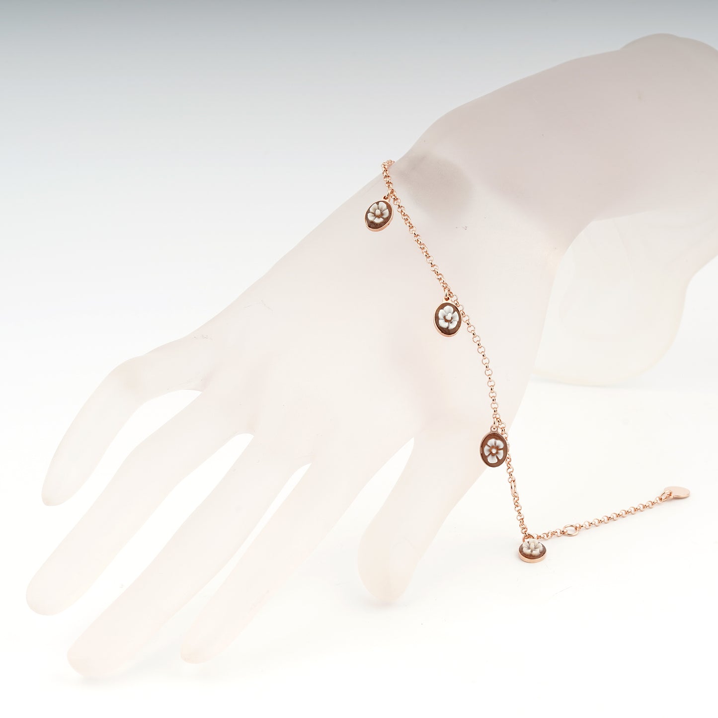 Bracciale-Colibri-Cammeo-Fiore-Rame