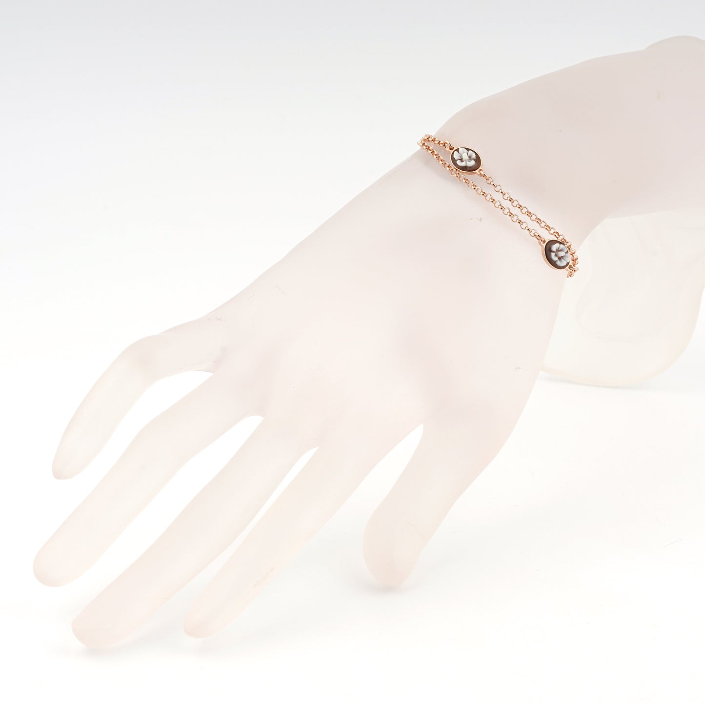 Bracciale-Colibri-Cammeo-Fiore-Rame-