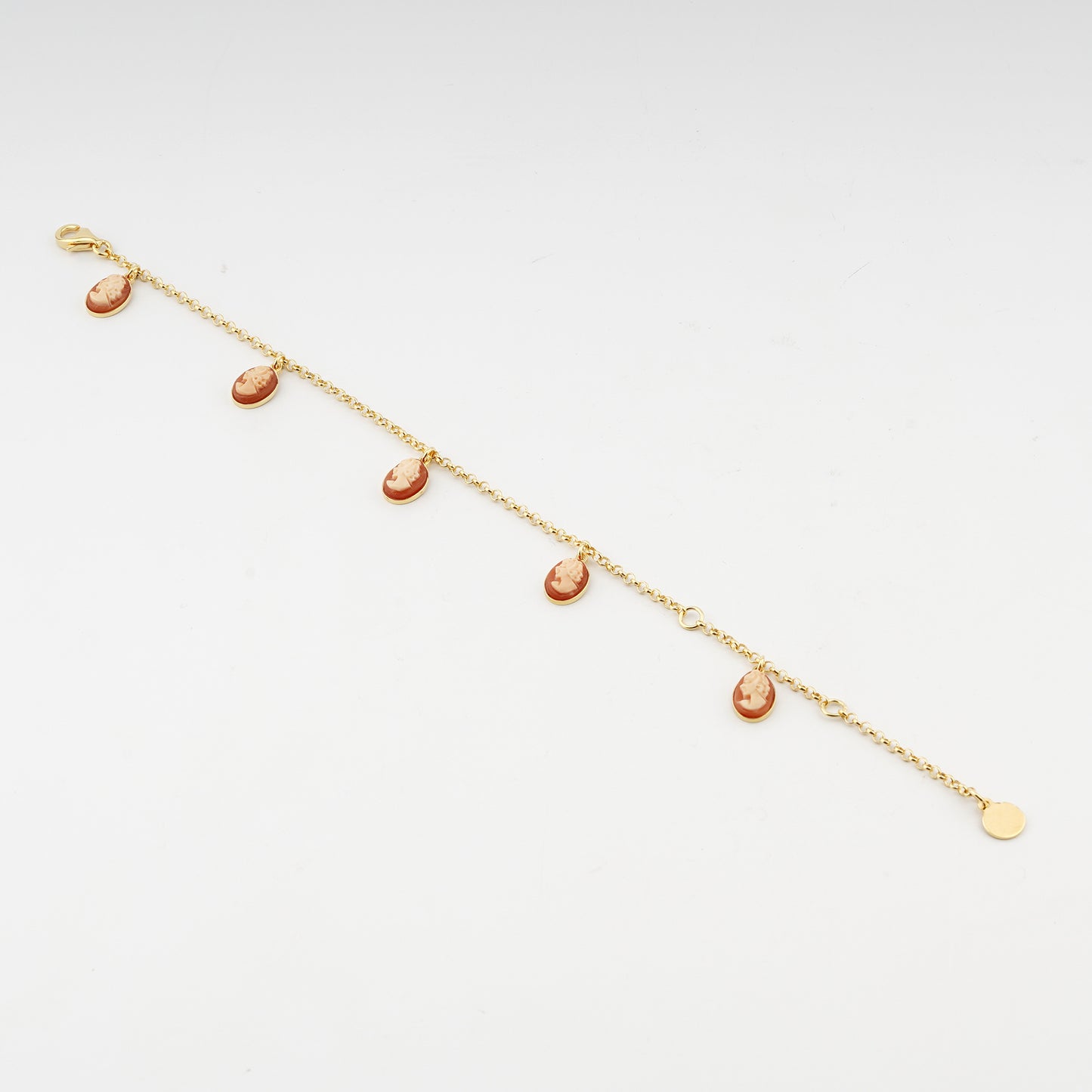 Bracciale-Colibri-Cammeo-Profilo-Donna-Cassis-Rufa-Oro