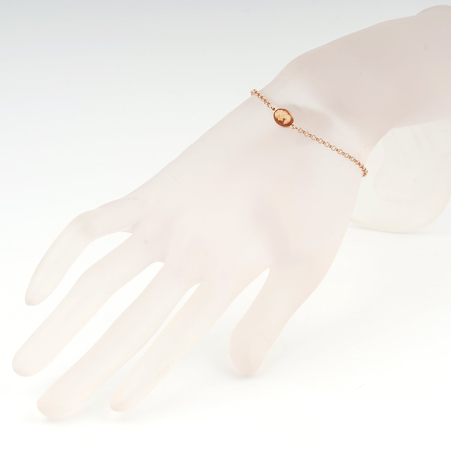 Bracciale-Colibri-Cammeo-Profilo-Donna-Cassis-Rufa-Rame