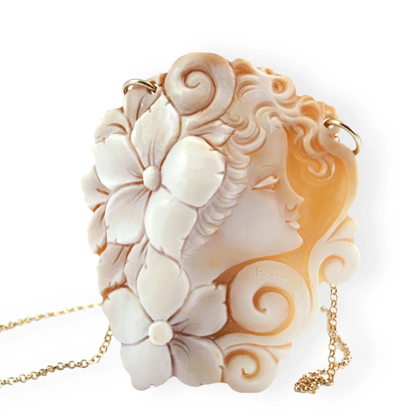 Pendente Cammeo Volto Donna