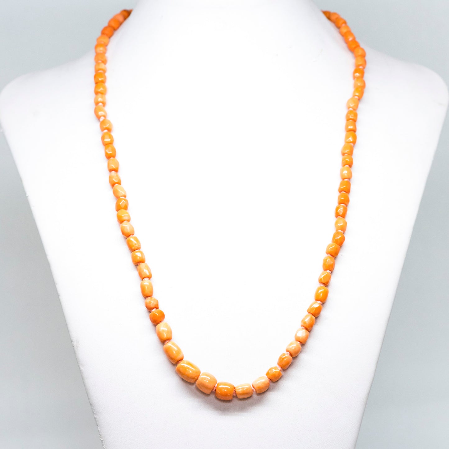 Collana in Corallo Arancione