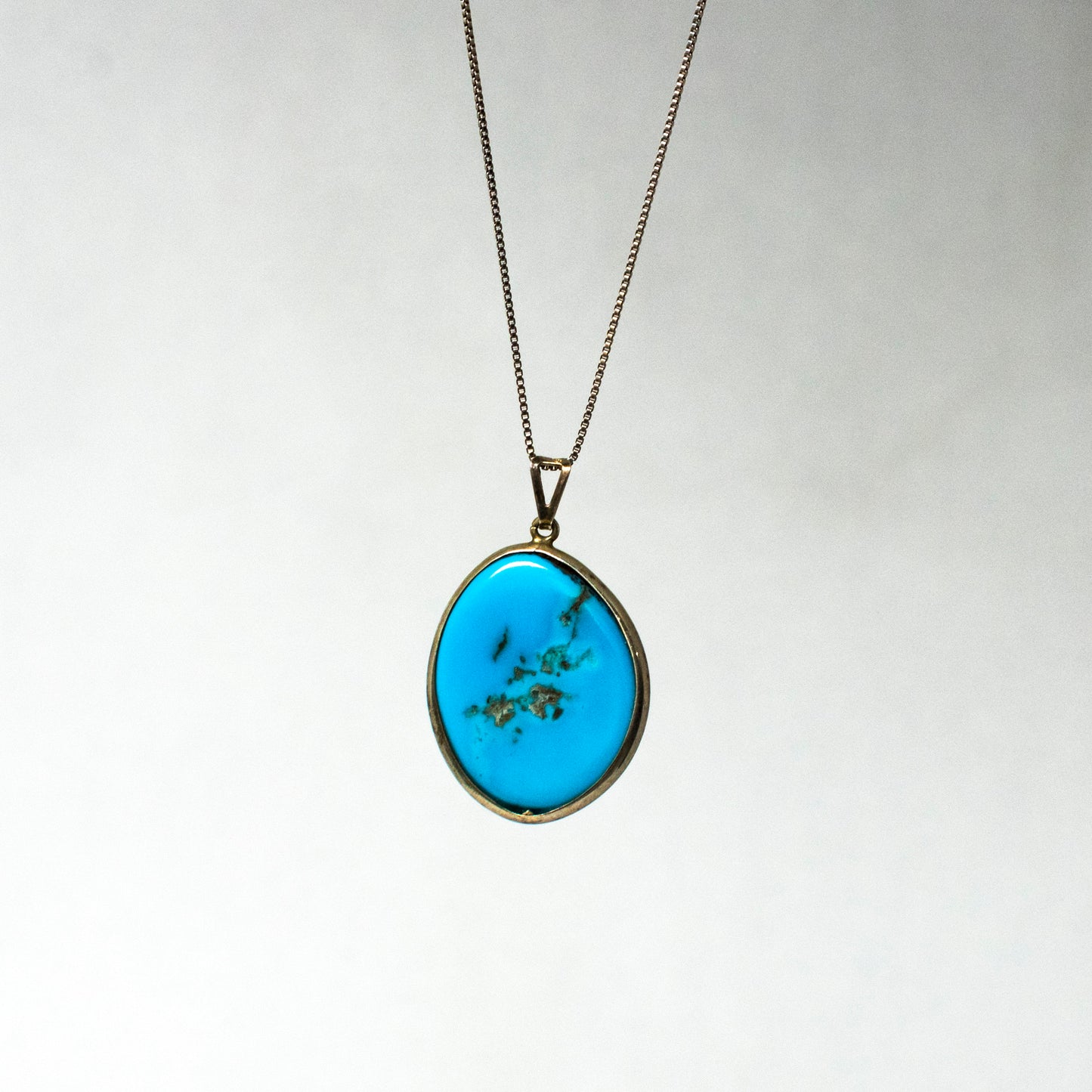Pendente in Turchese e Argento