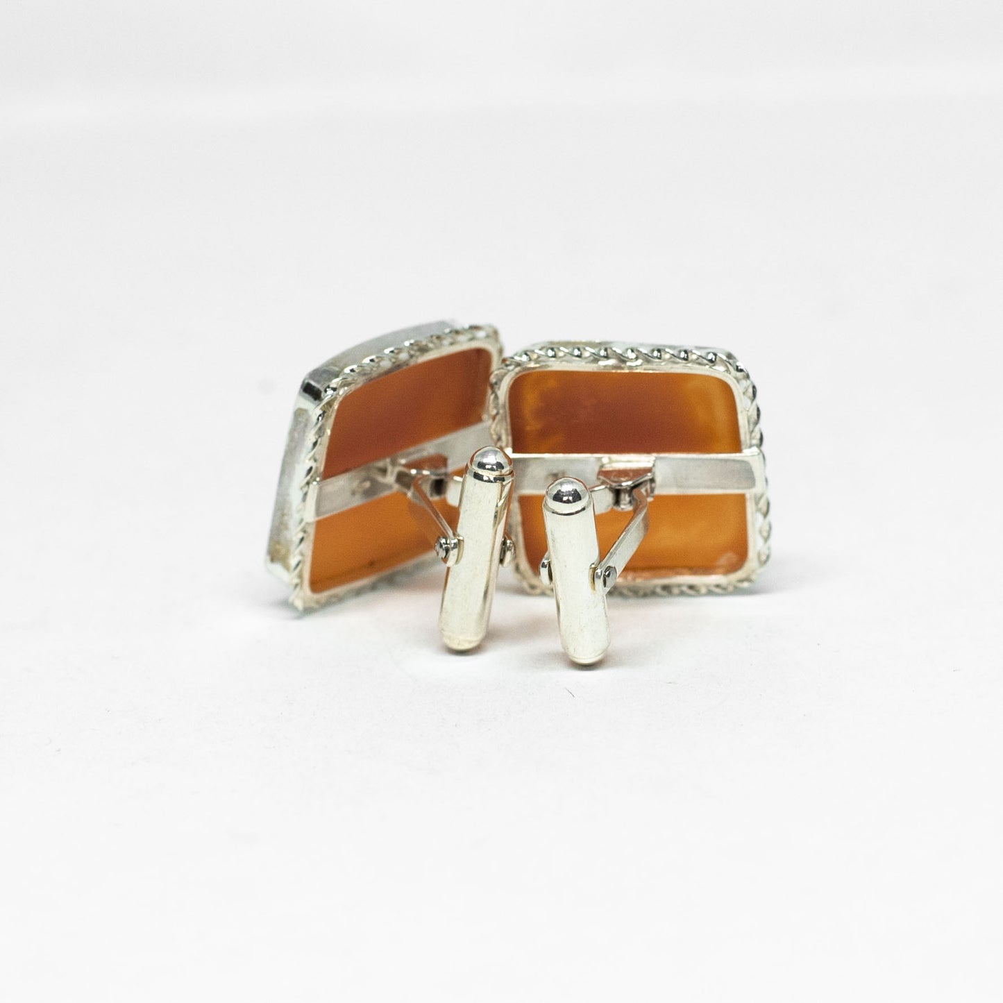 Cameo Cufflinks Medusa Engraving