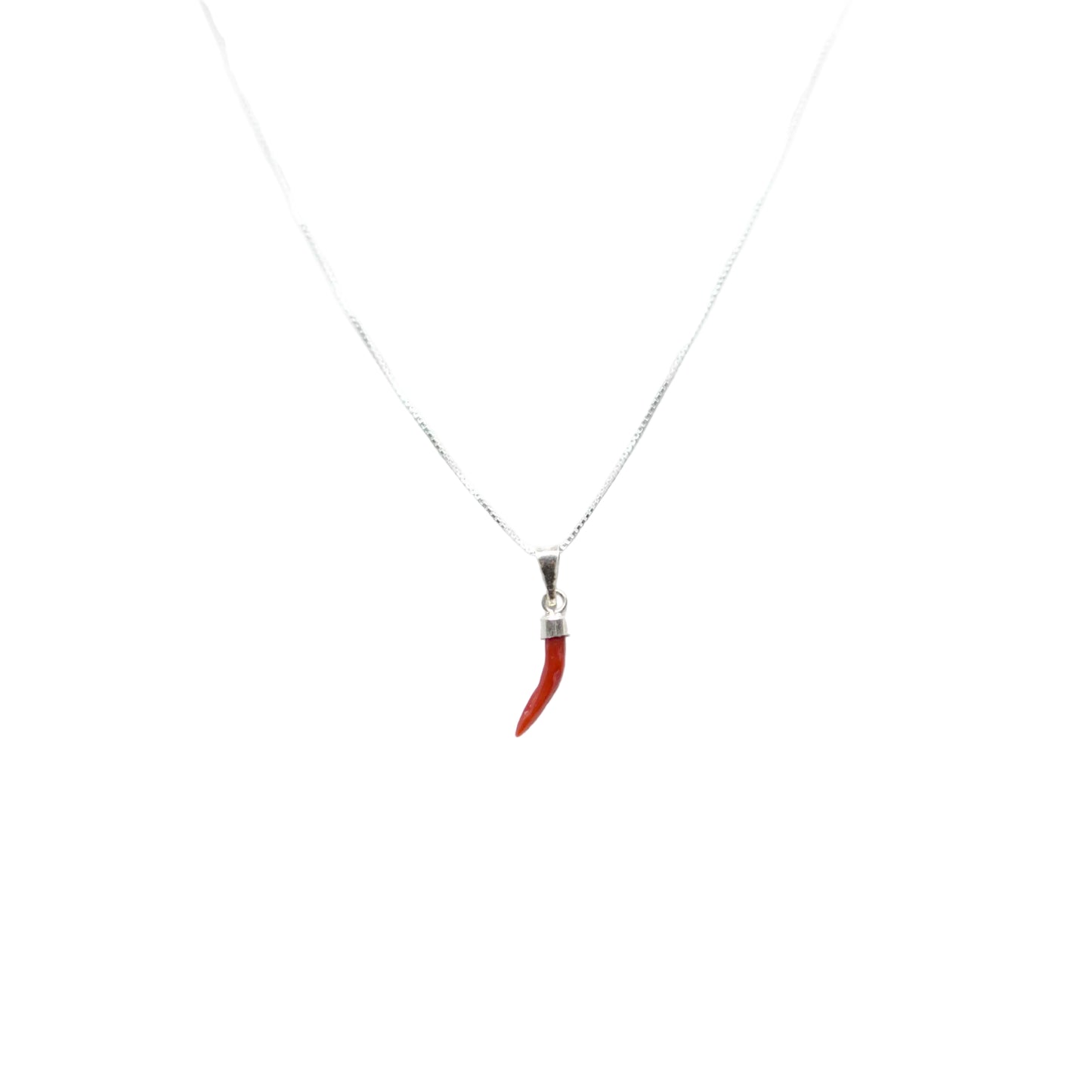 Pendente Corno in Corallo