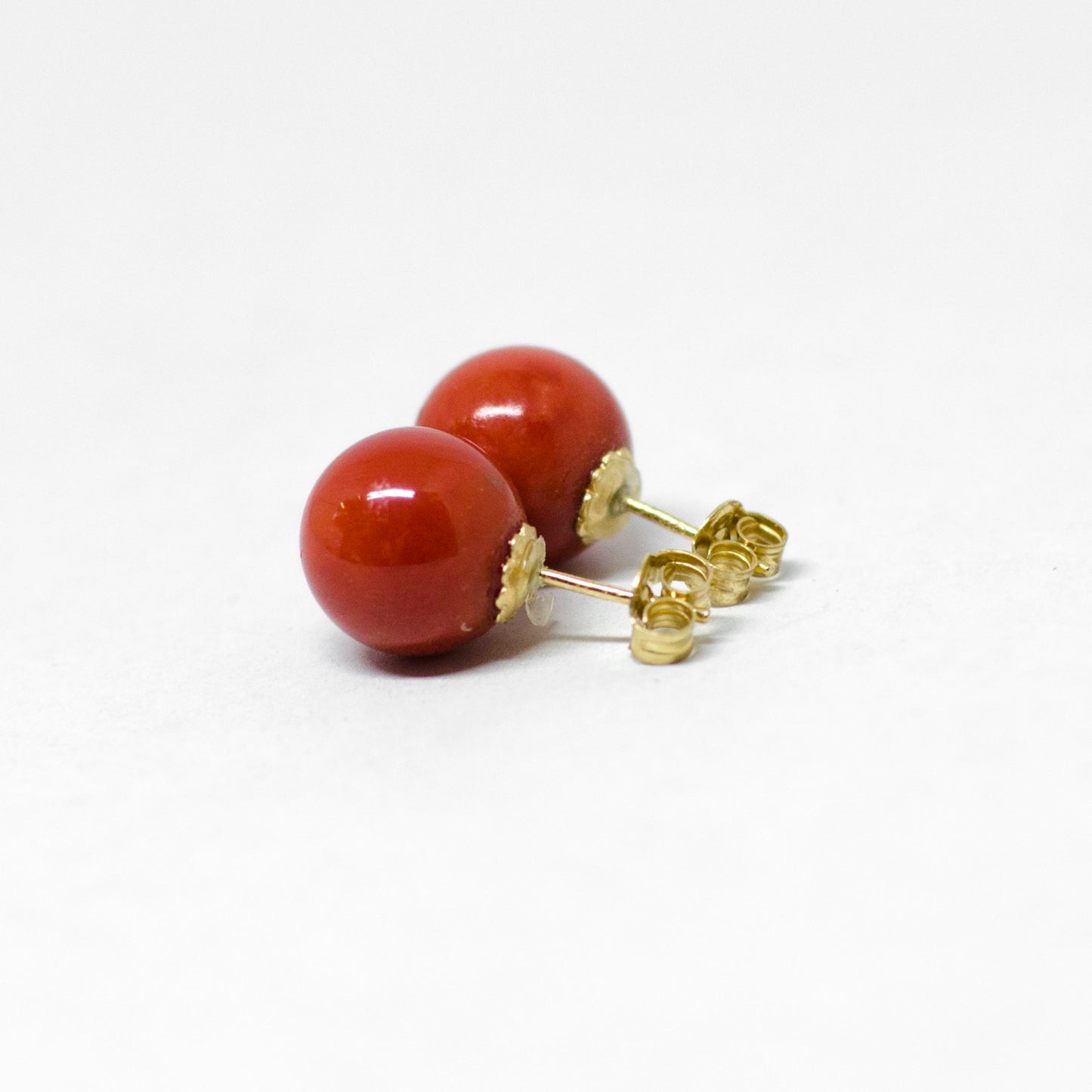 Orecchini-Corallo-Rosso-in-Oro