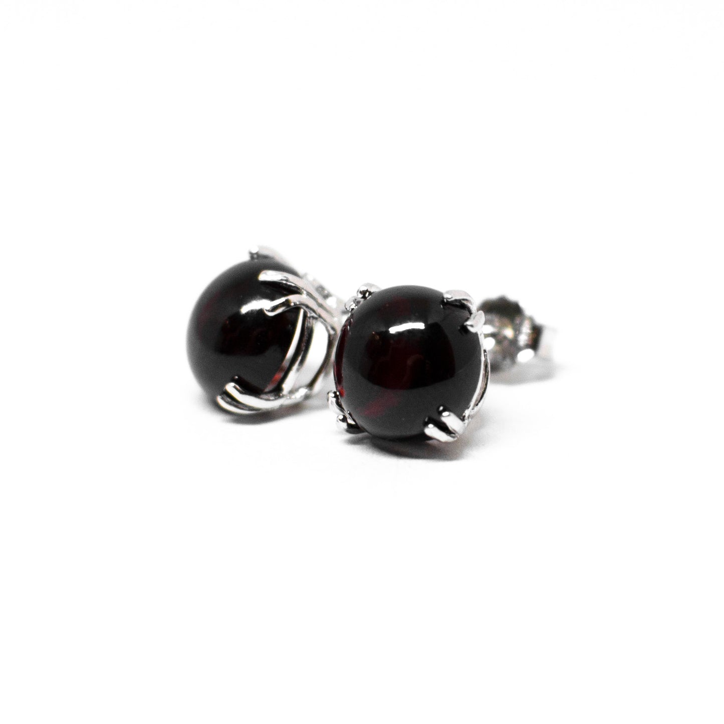 Natural agate earrings