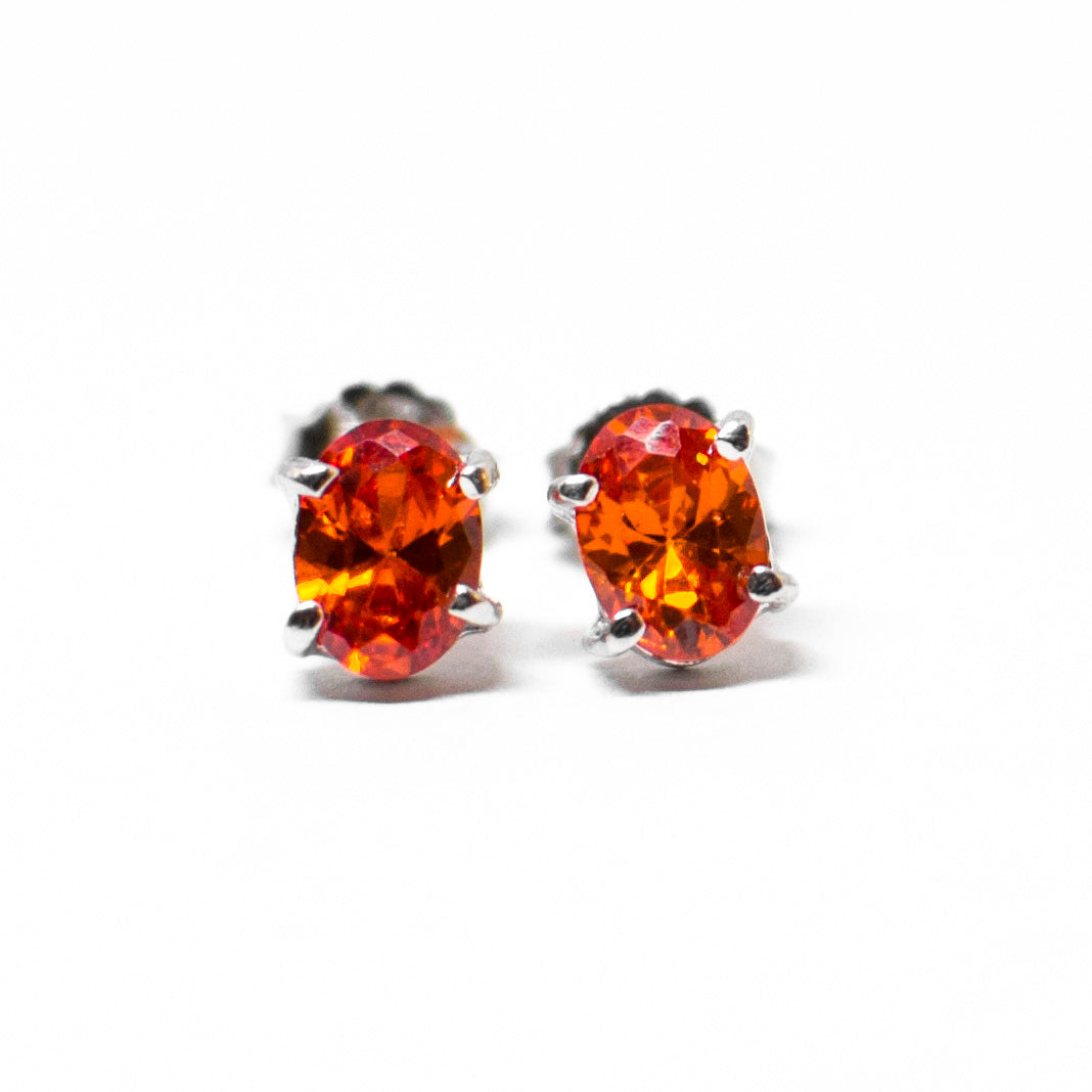 Natural agate earrings