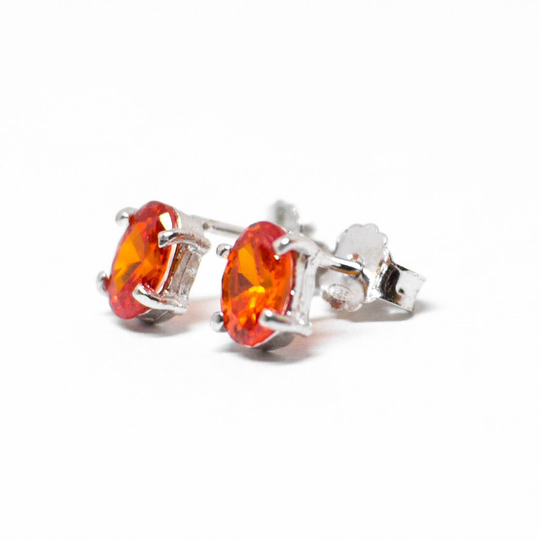 Natural agate earrings