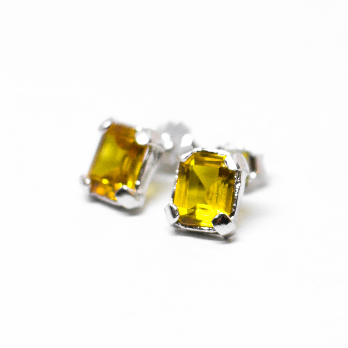 Natural agate earrings