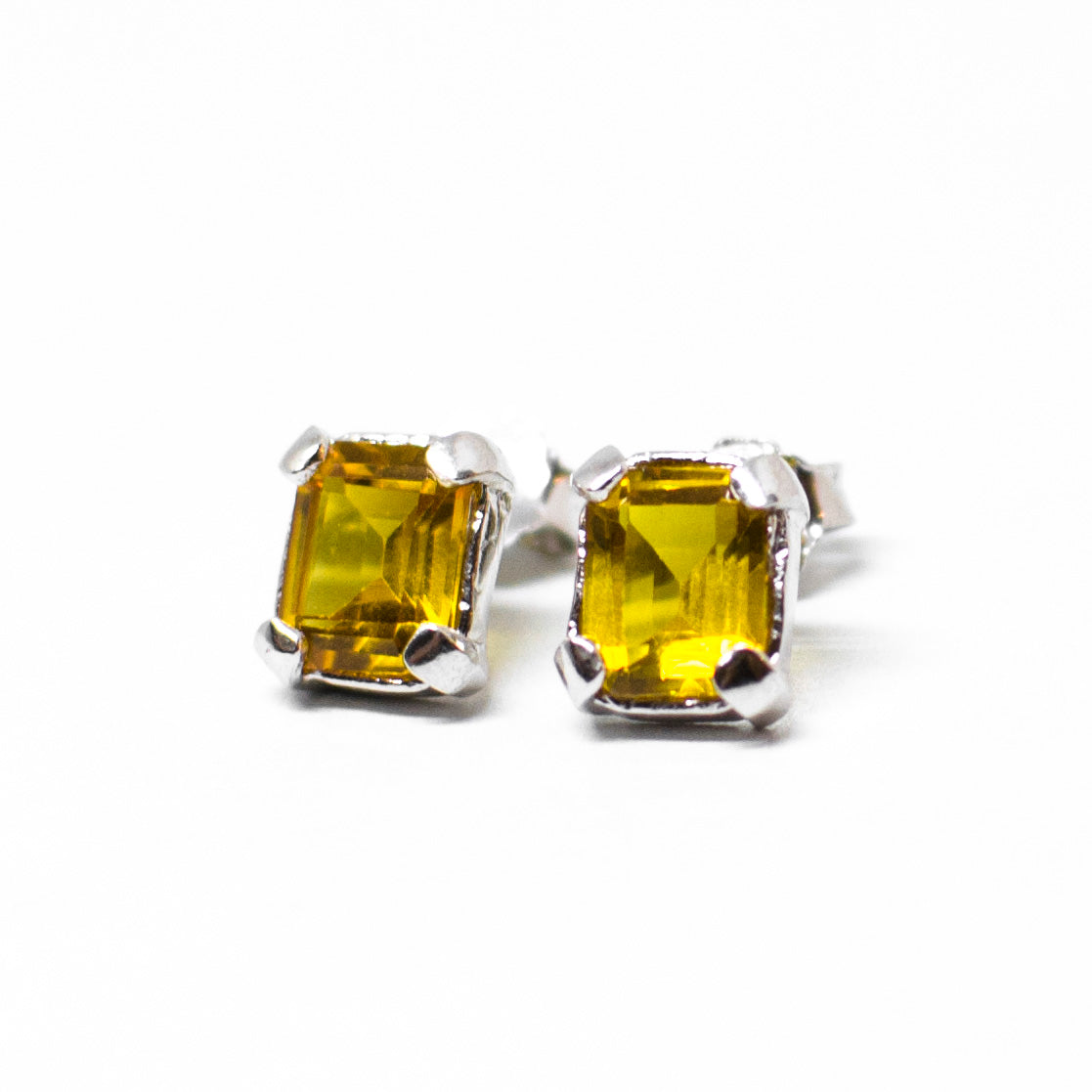 Natural agate earrings