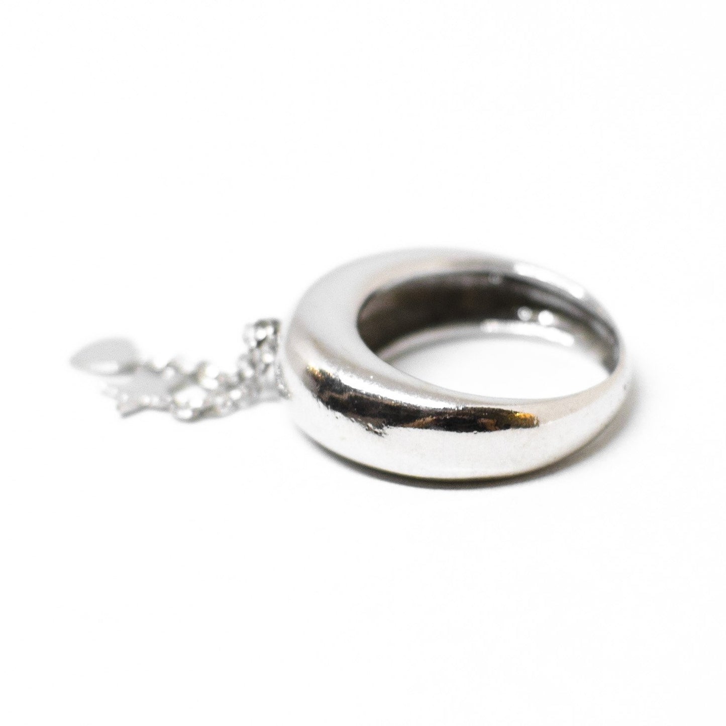 "Heart & Star" ring entirely in silver