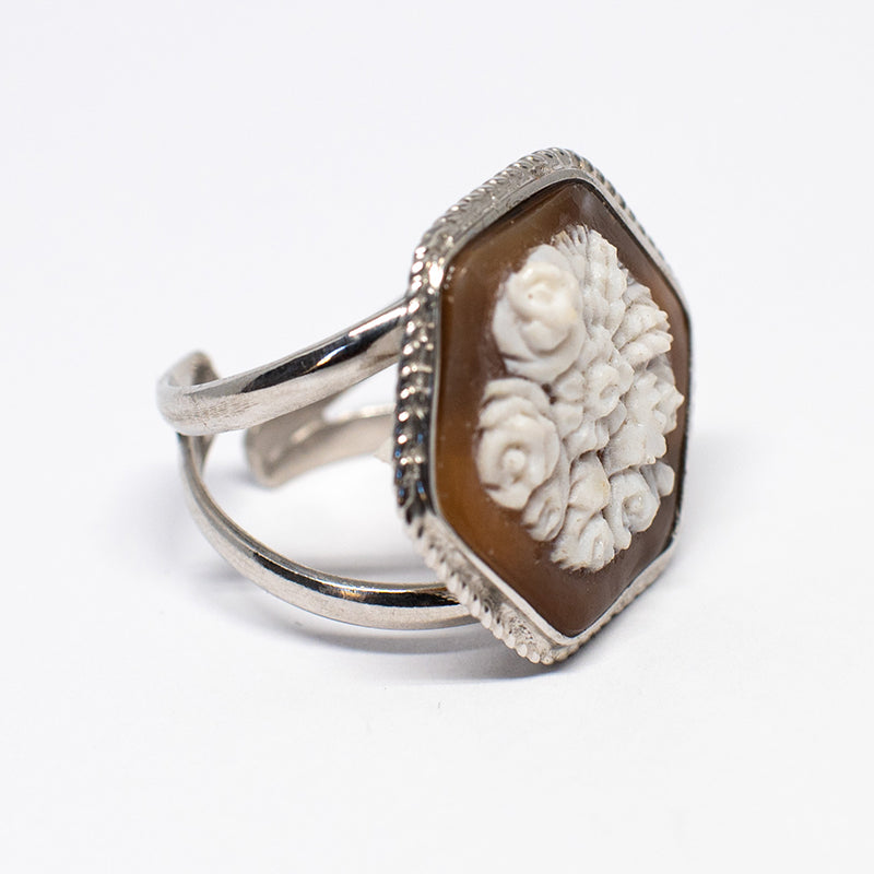 Anello Cammeo Bouquet