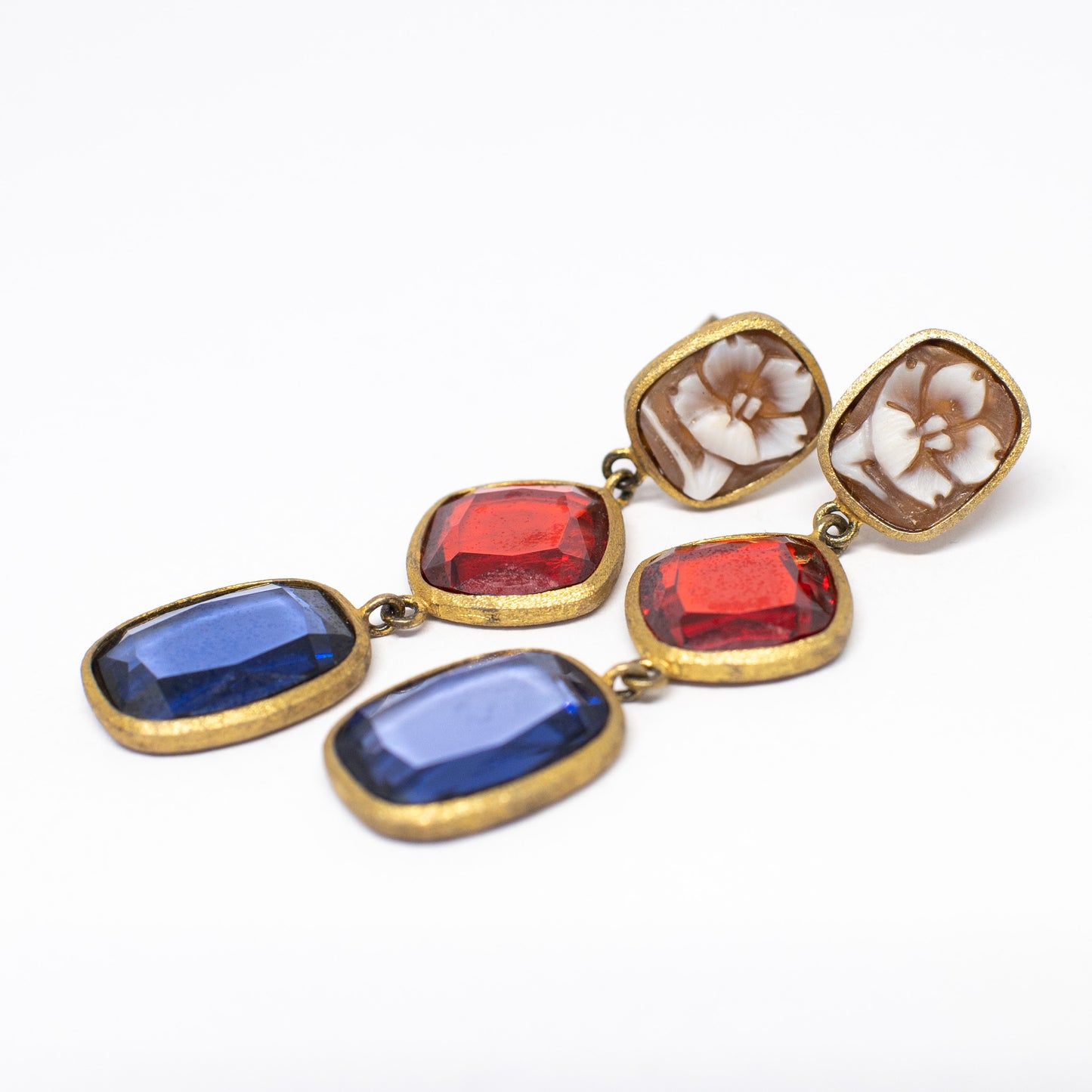 Orecchini -Cameo -taliano-Alice-Cammeo-Fiore