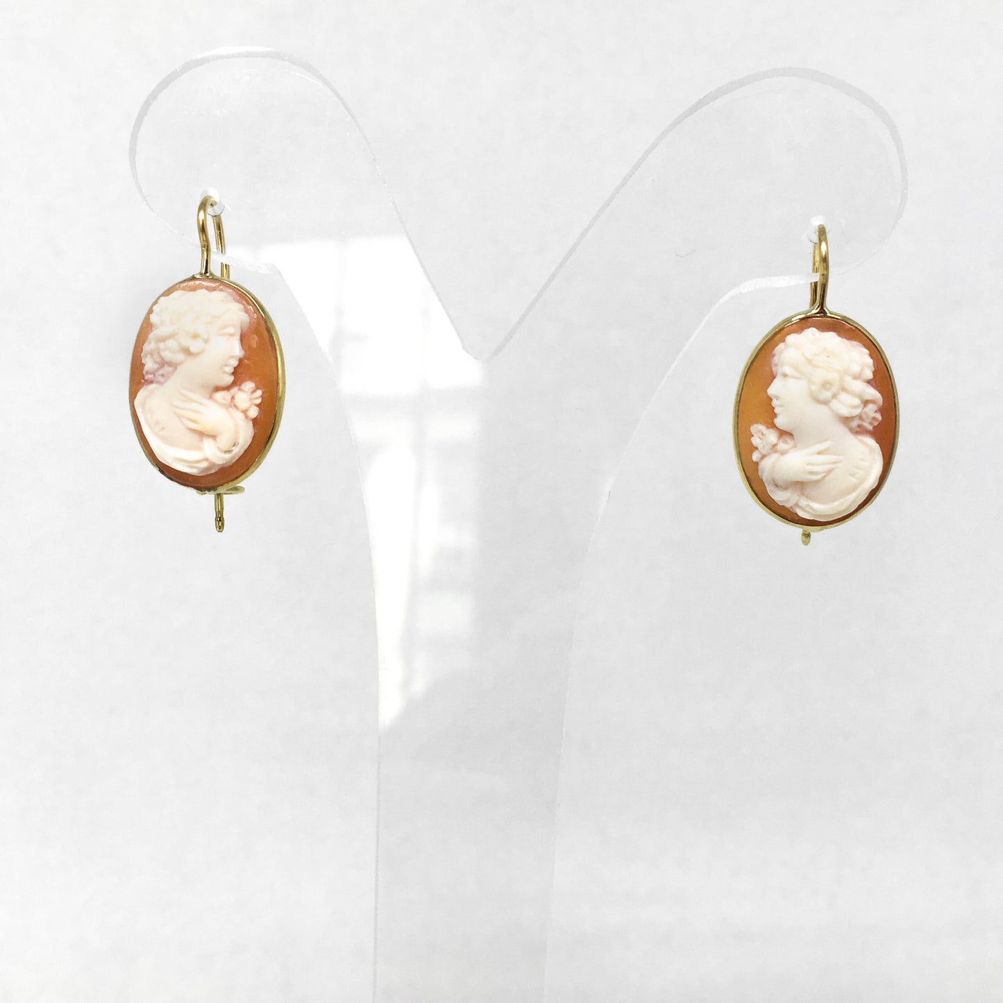 Orecchini-Cammeo-Artistico-Profilo-Donna