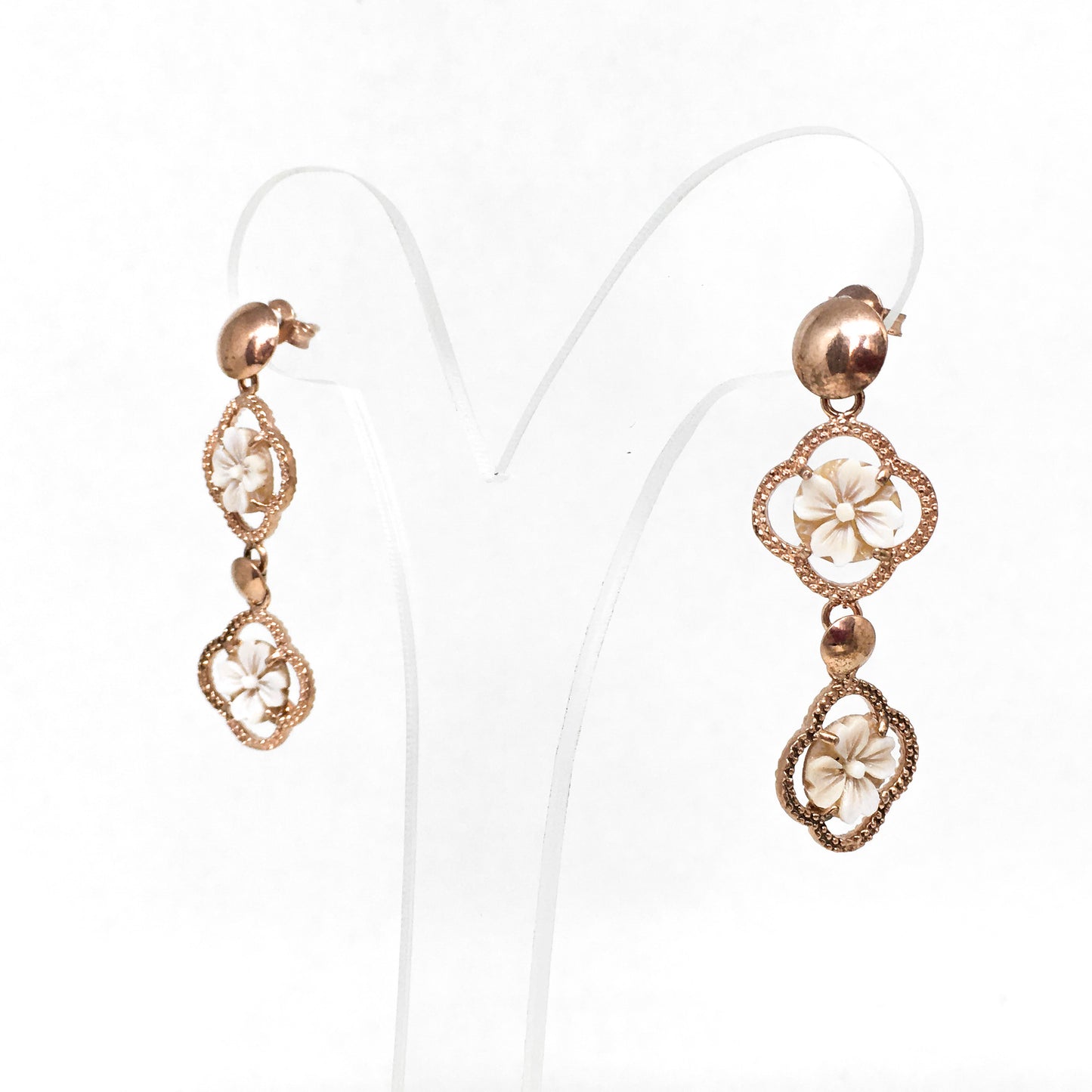 Orecchini-Cameo-Italiano-Cammeo-Fiore